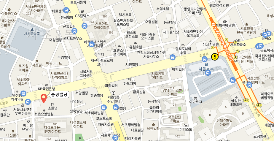 오시는 길